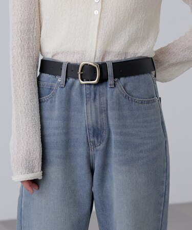 ワイドバックルベルト