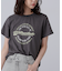 サークルロゴプリントTシャツ