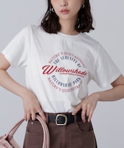サークルロゴプリントTシャツ