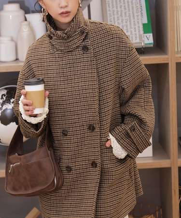 2wayメルトンPコート