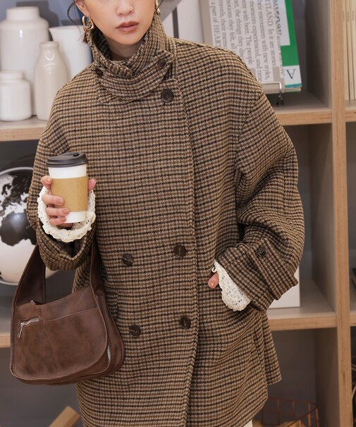 2wayメルトンPコート