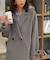 ルーズチェスターコート