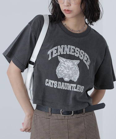 〈フリーズマート別注〉テネシーリバーショート丈Tシャツ