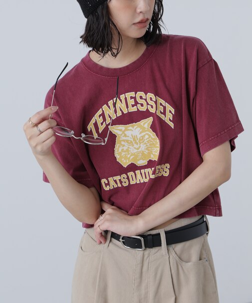 〈フリーズマート別注〉テネシーリバーショート丈Tシャツ