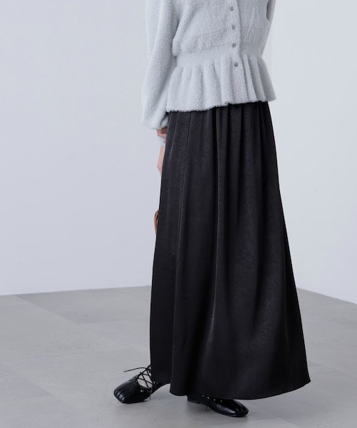 【新品タグ付き】40サイズMARK & LONA  フリーススカート ベルト付ポケット・アンダーパンツ付プリーツミニスカート