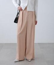 2タックハイウエストスラックス〈MFM〉