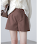 ハイウエストショートパンツ