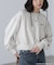 サンリオキャラクターズコラボ SHORT SWEAT ショートスウェット 胸LOGO×袖RIBBON