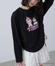 〈メロクロコラボ〉ロングTシャツ