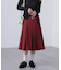 タックプリーツミディスカート