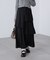 ランダムプリーツティアードスカート