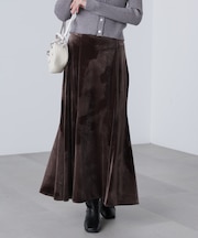 ベロアマーメイドスカート