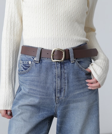 ワイドバックルベルト