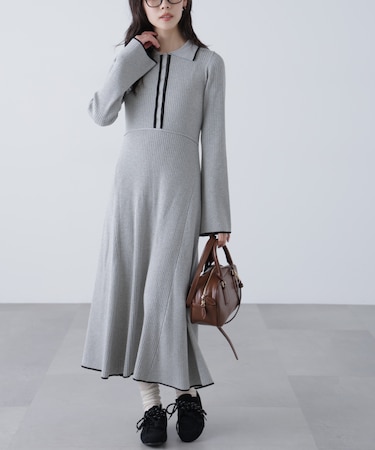 ポロニットワンピース