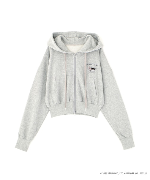 〈メロクロコラボ〉ジップパーカー