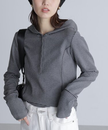 スキッパーカットソーフーディー