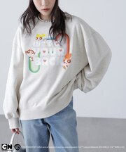 〈パワーパフガールズ〉プリントスウェット