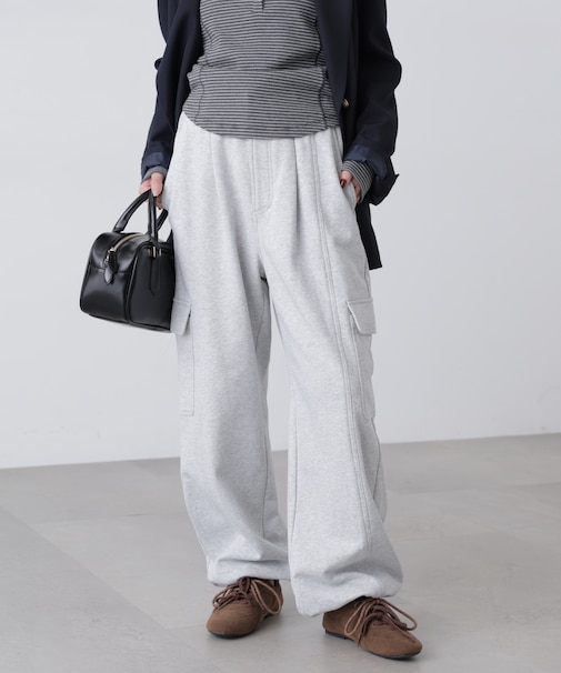 裏毛カーゴパンツ