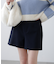 〈セットアップ対応〉ハイウエストショートパンツ