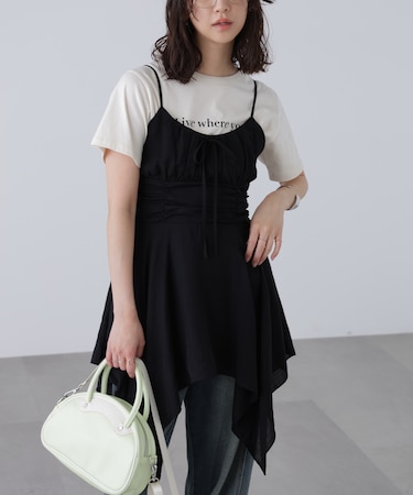 イレヘムチュニックキャミワンピース