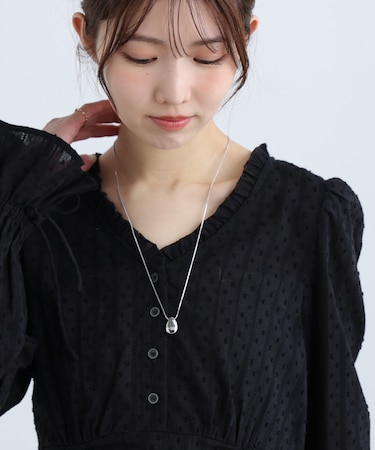 ビーンロングネックレス