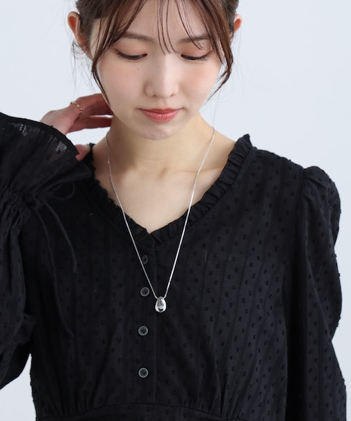 ビーンロングネックレス