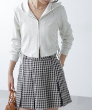 サイドドロストコンパクトパーカー