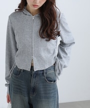 サイドドロストコンパクトパーカー