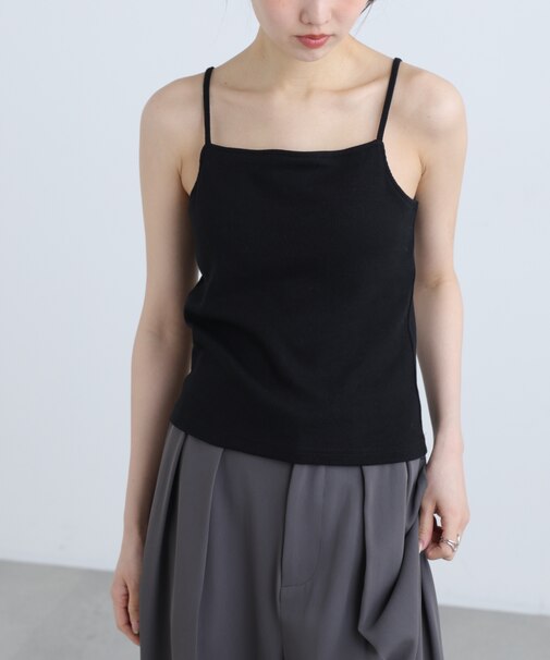 バッククロスカップ付きキャミソール