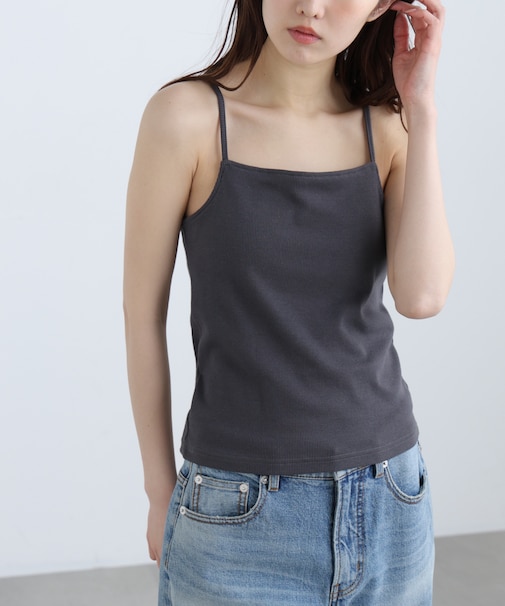 バッククロスカップ付きキャミソール