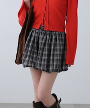 インナーパンツ付バルーンミニスカート
