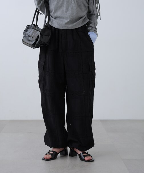 レースカーゴパンツ