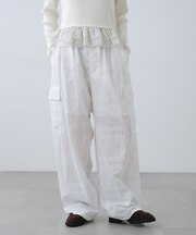 レースカーゴパンツ