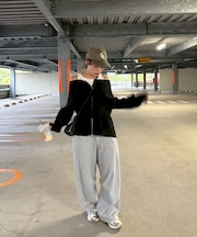 ウエストアジャストカーブパンツ〈MFM〉