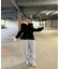 ウエストアジャストカーブパンツ〈MFM〉