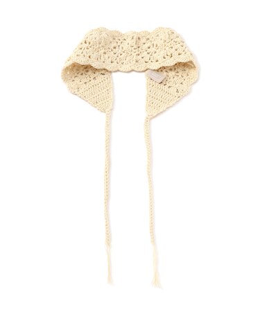 クロシェ編みヘッドバンド