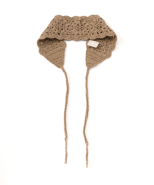 クロシェ編みヘッドバンド