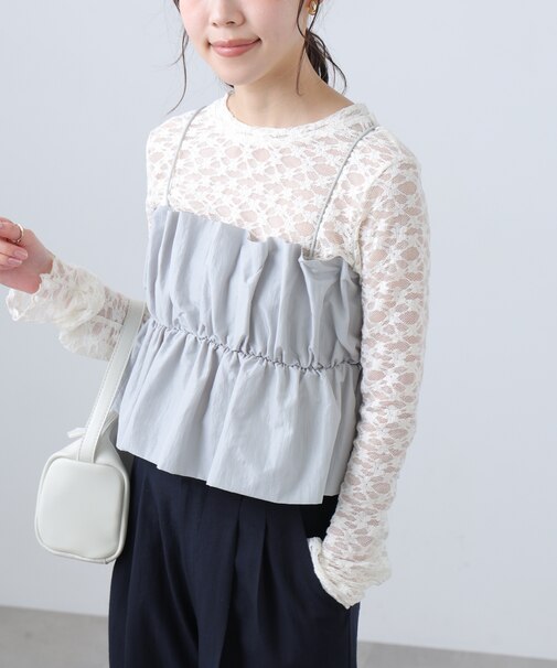 シャイニーキャミソールビスチェ