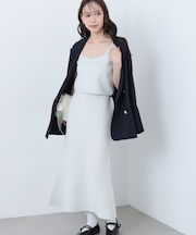 ラメビスチェマーメイドニットセットアップ