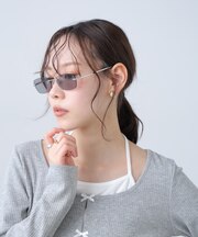 リムレスサングラス＆メガネ