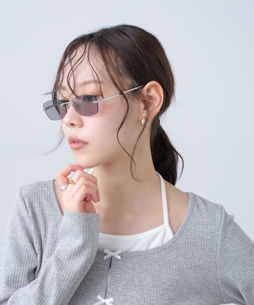 リムレスサングラス＆メガネ