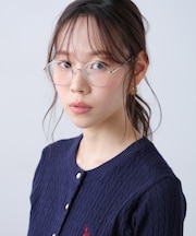 ラウンドメガネ