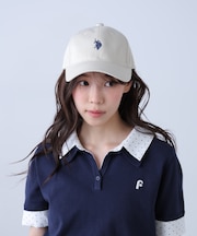 〈U.S. POLO ASSN.〉ツイルキャップ