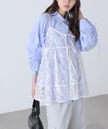 レースキャミチュニック