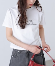 ロゴプリントコンパクトＴシャツ