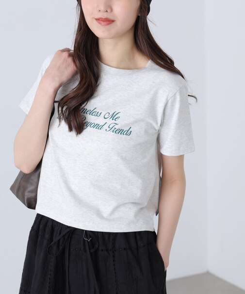 ロゴプリントコンパクトＴシャツ