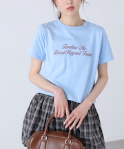 ロゴプリントコンパクトＴシャツ