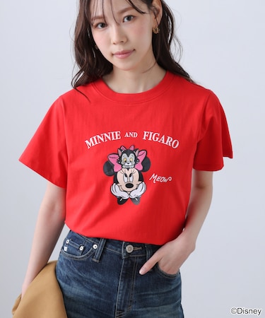 別注ミニーマウス＆マリーTシャツ