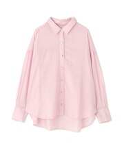 〈MFM〉リネンライク金ボタンシャツ