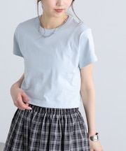 USAコットンクルーネックTシャツ